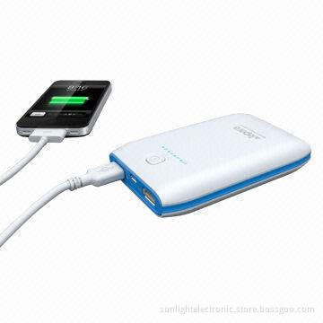 Power Storage Battery Chargers for iPhone, iPad, HTC, Samsung and More/5V DC/2,100mAh Maximum Output